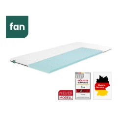 f.a.n. 7-Zonen-Hybridschaum-Topperauflage »fan Flex Side Clima« - B-Ware