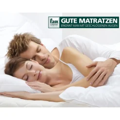 f.a.n. 7-Zonen-Kaltschaummatratze, mit Noppenschaumauflage, 23 cm Höhe - B-Ware