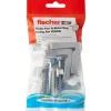 fischer 42831 WC-Aufsatz WB 5N, Metall - B-Ware neuwertig