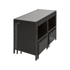 florabest Loungeset 5tlg. Polyrattan - B-Ware
