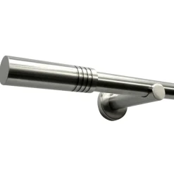 Gardinia Gardinenstange Sigma Ø 16 mm edelstahl-optik gebürstet - B-Ware
