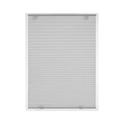 Gardinia Plissee Solo, 50 x 130 cm, grau - B-Ware neuwertig