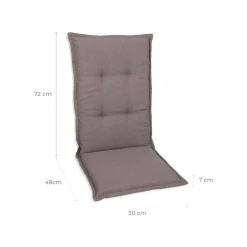 GO-DE Textil Gartenauflage / Kissen, wasserabweisend, pflegeleicht - B-Ware