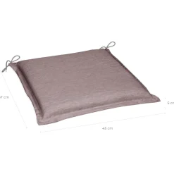 GO-DE Textil Gartenauflage / Kissen, wasserabweisend, pflegeleicht - B-Ware