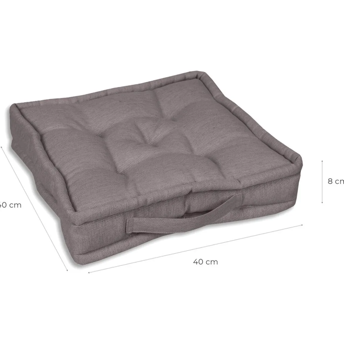 GO-DE Textil Gartenauflage / Kissen, wasserabweisend, pflegeleicht - B-Ware