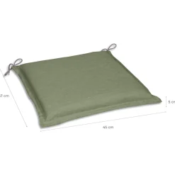 GO-DE Textil Gartenauflage / Kissen, wasserabweisend, pflegeleicht - B-Ware