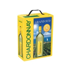 Grand Sud Chardonnay 3,0-l-Bag-in-Box trocken, Weißwein