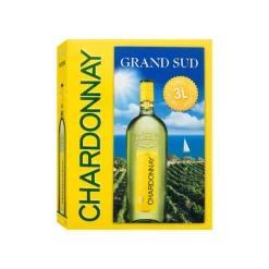 Grand Sud Chardonnay 3,0-l-Bag-in-Box trocken, Weißwein