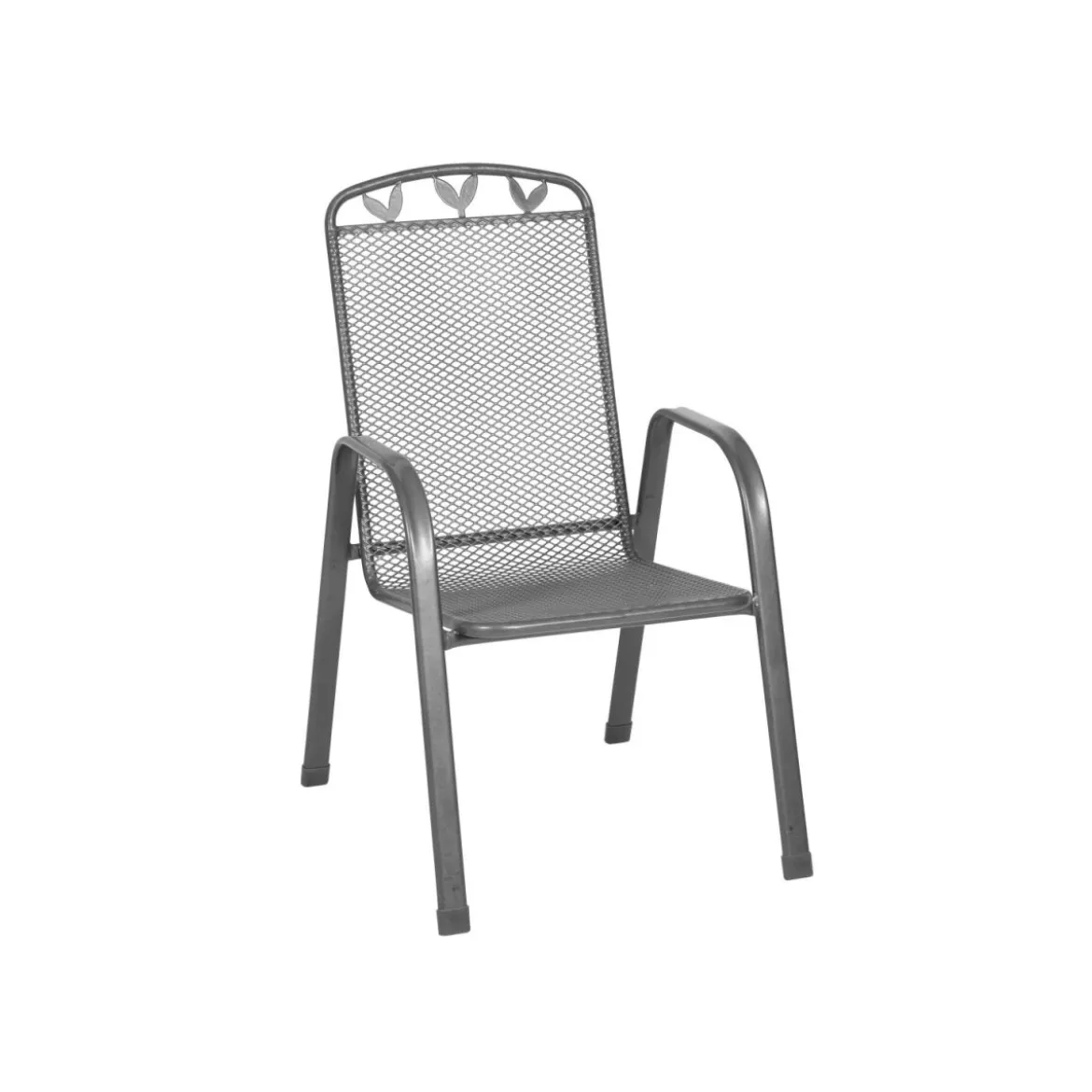 GREEMOTION Gartentischgruppe »Toulouse« (Tisch + 4 Stapelstühle, Ø100 x 74 cm) - B-Ware sehr gut