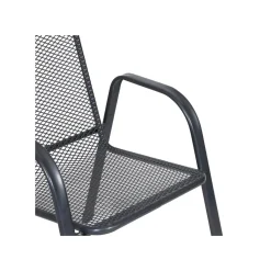 GREEMOTION Gartentischgruppe »Toulouse« (Tisch + 4 Stapelstühle, Ø100 x 74 cm) - B-Ware sehr gut