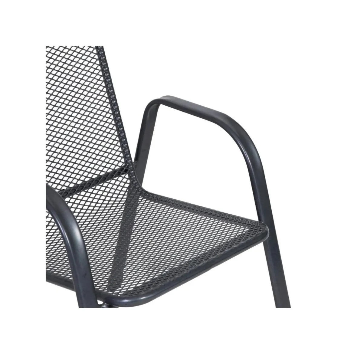 GREEMOTION Gartentischgruppe »Toulouse« (Tisch + 4 Stapelstühle, Ø100 x 74 cm) - B-Ware sehr gut