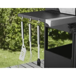 GRILLMEISTER Gasgrill, 4plus1 Brenner, 19,7 kW, mit 4 Garzonen - B-Ware neuwertig