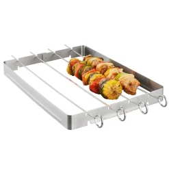 GRILLMEISTER Grillspieße-Set, Edelstahl (5-teilig) - B-Ware neuwertig