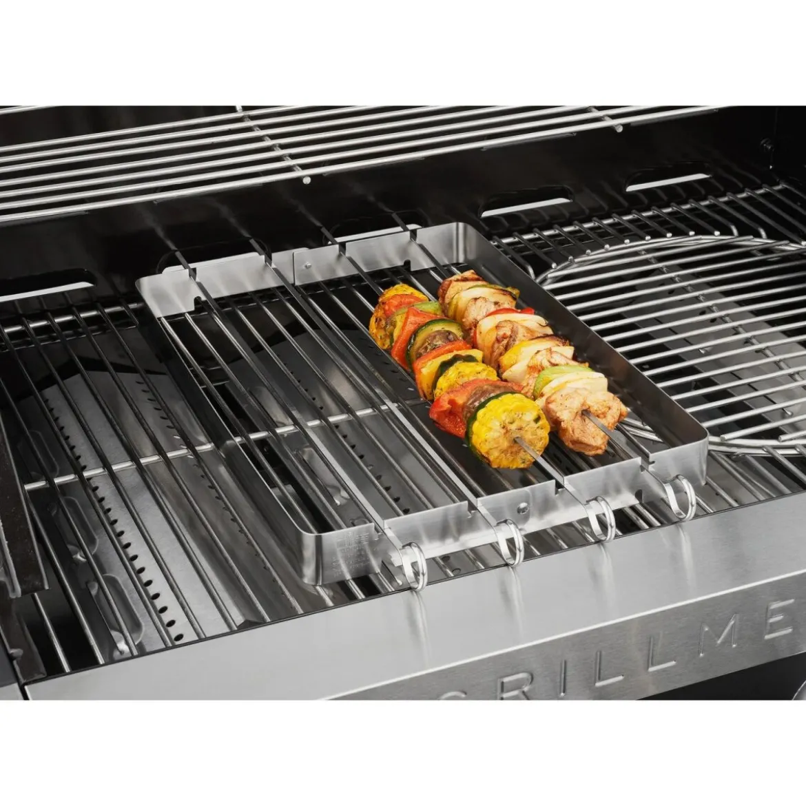 GRILLMEISTER Grillspieße-Set, Edelstahl (5-teilig) - B-Ware neuwertig