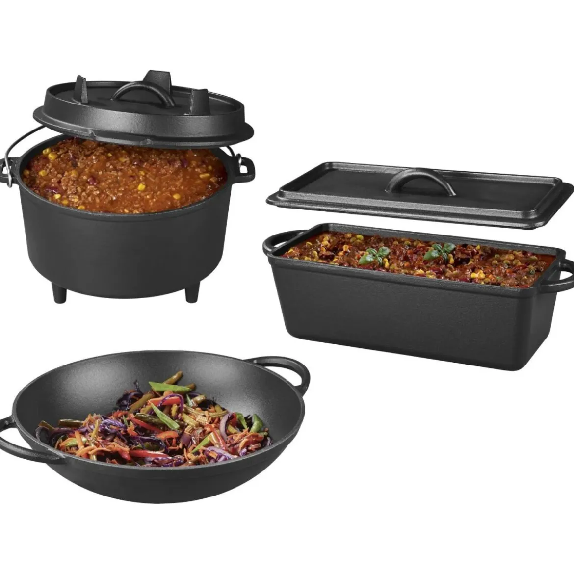 GRILLMEISTER Grill-Töpfe und Pfannen - B-Ware