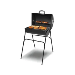 GRILLMEISTER Holzkohle Fassgrill »Kansas«, mit Gestell, B 60 x H 95 x T 79 cm - B-Ware sehr gut