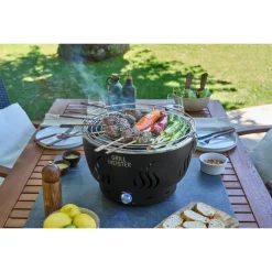 GRILLMEISTER Holzkohlegrill GAG 34 D1, mit Aktivbelüftung - B-Ware
