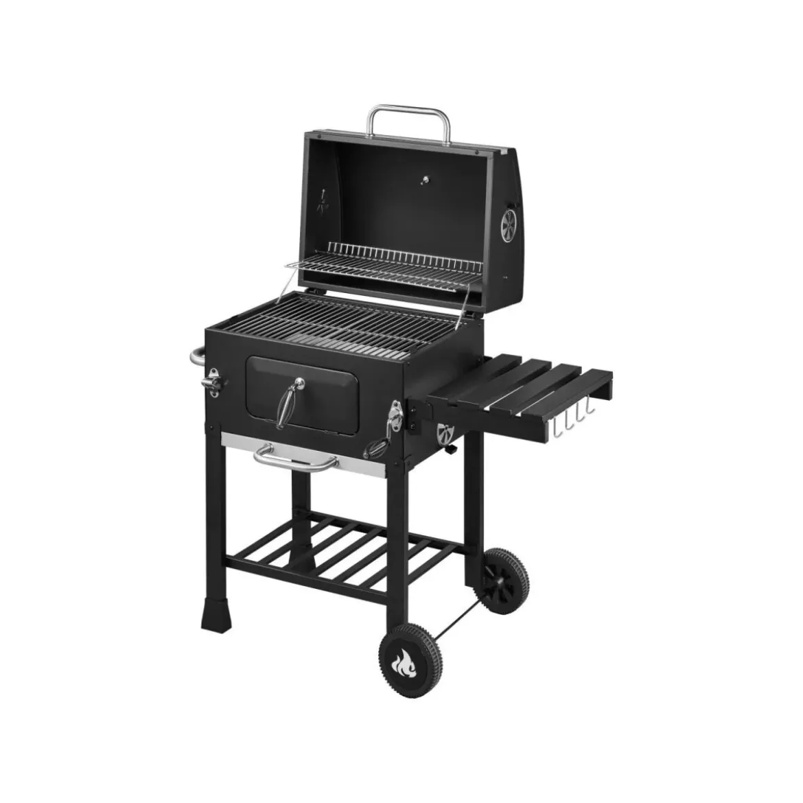 GRILLMEISTER Holzkohle-Komfortgrill - B-Ware