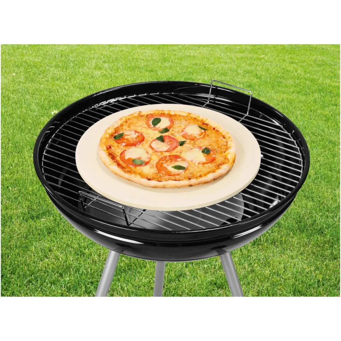 GRILLMEISTER Pizzastein (Rund) - B-Ware neuwertig