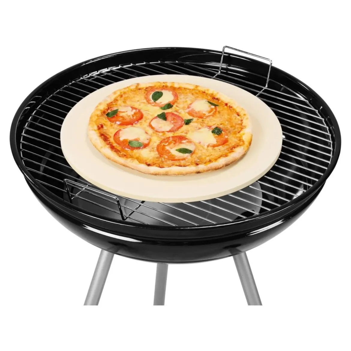 GRILLMEISTER Pizzastein (Rund) - B-Ware neuwertig