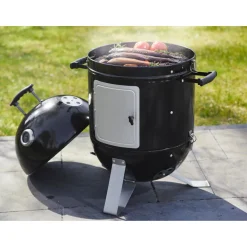 GRILLMEISTER Räucherofen, Ø 40 cm, 0 - 530°C - B-Ware