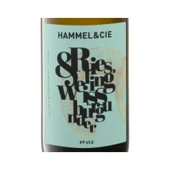 HAMMEL & CIE Riesling & Weißburgunder Pfalz QbA trocken, Weißwein 2024
