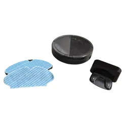 Hanseatic Nass-Trocken-Saugroboter Robby-HVRB25SS, 24 W, schwarz - B-Ware gebraucht