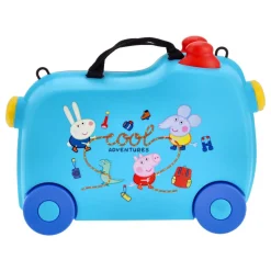 Hasbro Kinder-Reisekoffer Peppa Pig, blau - B-Ware sehr gut