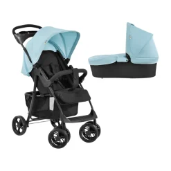 hauck Kinderwagen »Shopper Trioset«, Babywanne und Sportsitz (blau) - B-Ware sonstiges