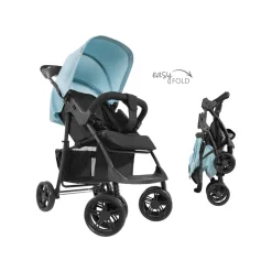 hauck Kinderwagen »Shopper Trioset«, Babywanne und Sportsitz (blau) - B-Ware sonstiges