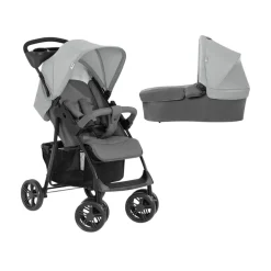 hauck Kinderwagen »Shopper Trioset«, Babywanne und Sportsitz (grau) - B-Ware sonstiges