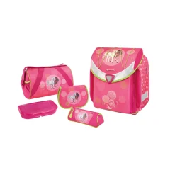 Herlitz Schulranzen Flexi Plus, Spring Horses - B-Ware neuwertig