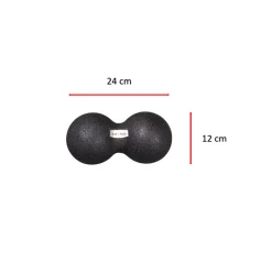 High Pulse® Massageball inkl. Übungsposter, 12 cm - B-Ware sehr gut