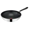 Jamie Oliver by Tefal Edelstahl-Wokpfanne Quick & Easy, Ø 28 cm - B-Ware neuwertig