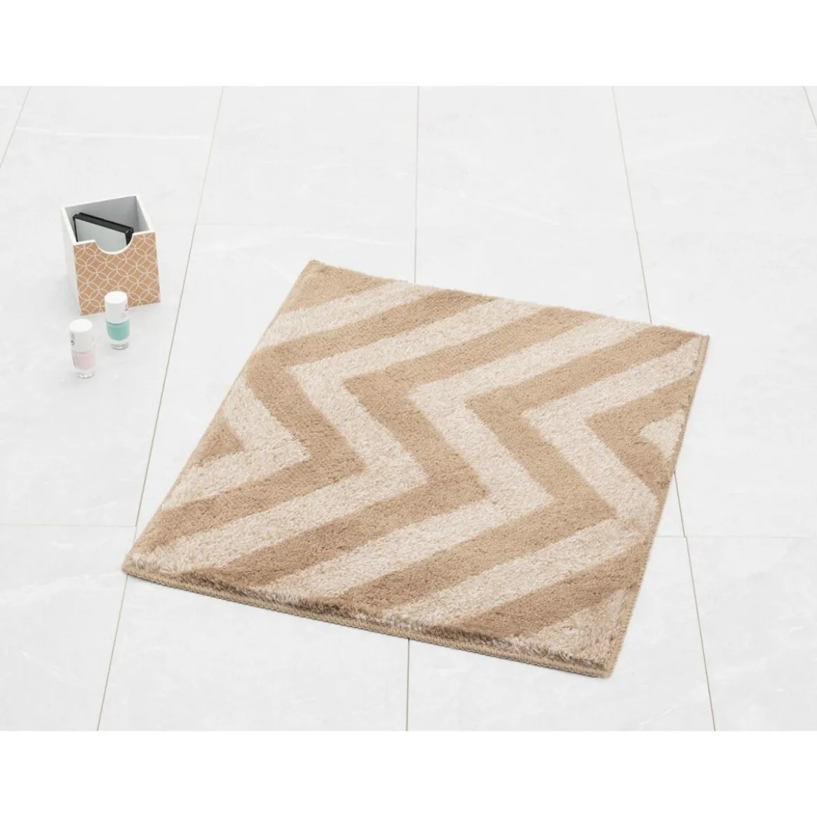 Kleine Wolke Badteppich "Malua" (taupe, 50 x 60 cm) - B-Ware neuwertig