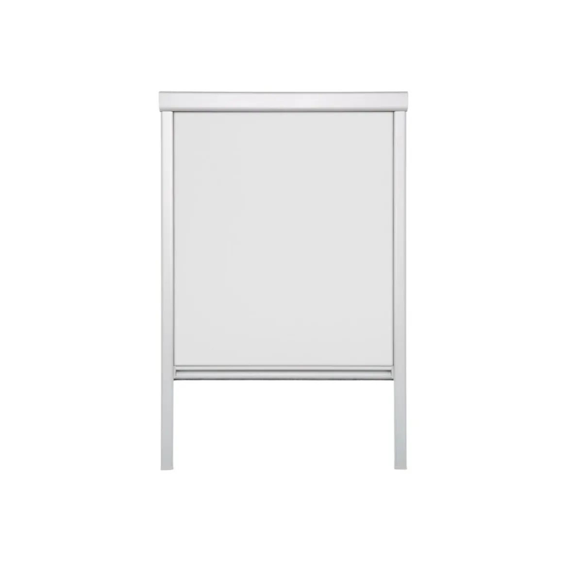 Lichtblick Dachfensterrollo Skylight, für Velux-Fenster, verdunkelnd, wärmeisolierend, 97,3 x 122 cm, SK08, weiß - B-Ware neuwertig