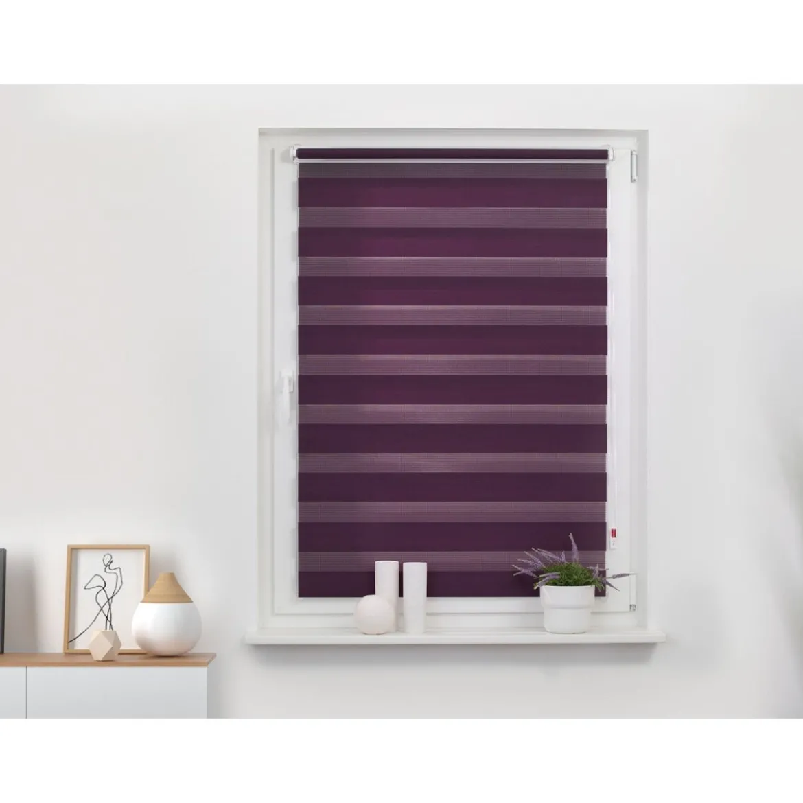 LICHTBLICK Duo Rollo Klemmfix, ohne Bohren, ab 45 x 150 cm - B-Ware