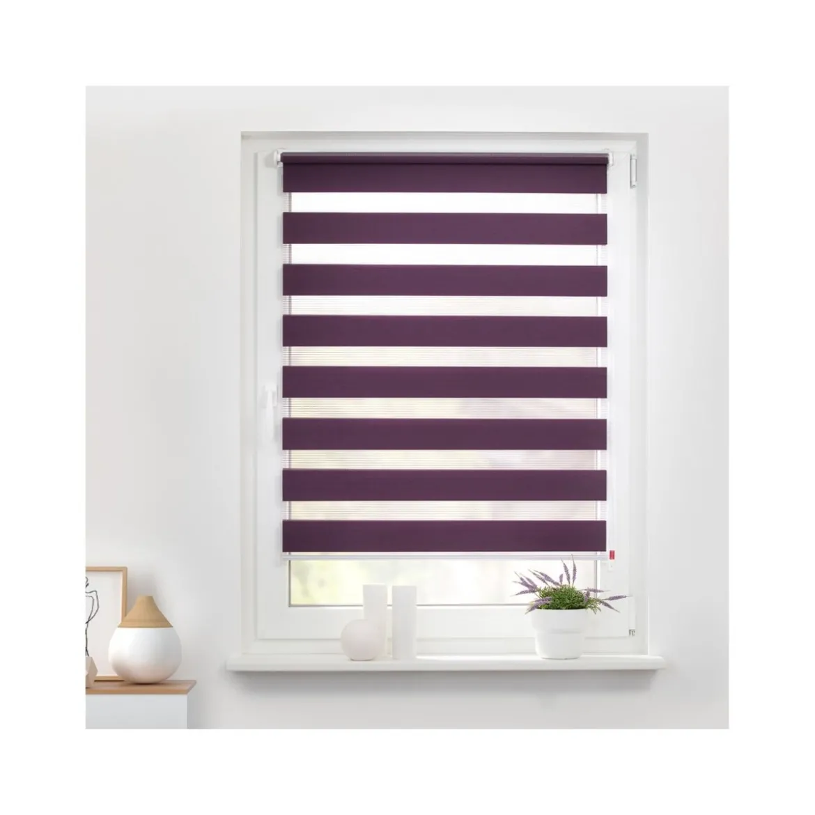 LICHTBLICK Duo Rollo Klemmfix, ohne Bohren, ab 45 x 150 cm - B-Ware