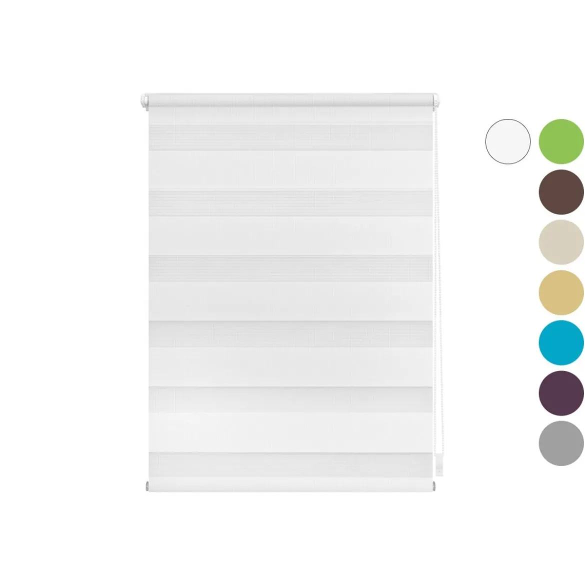 LICHTBLICK Duo Rollo Klemmfix, ohne Bohren, ab 45 x 150 cm - B-Ware