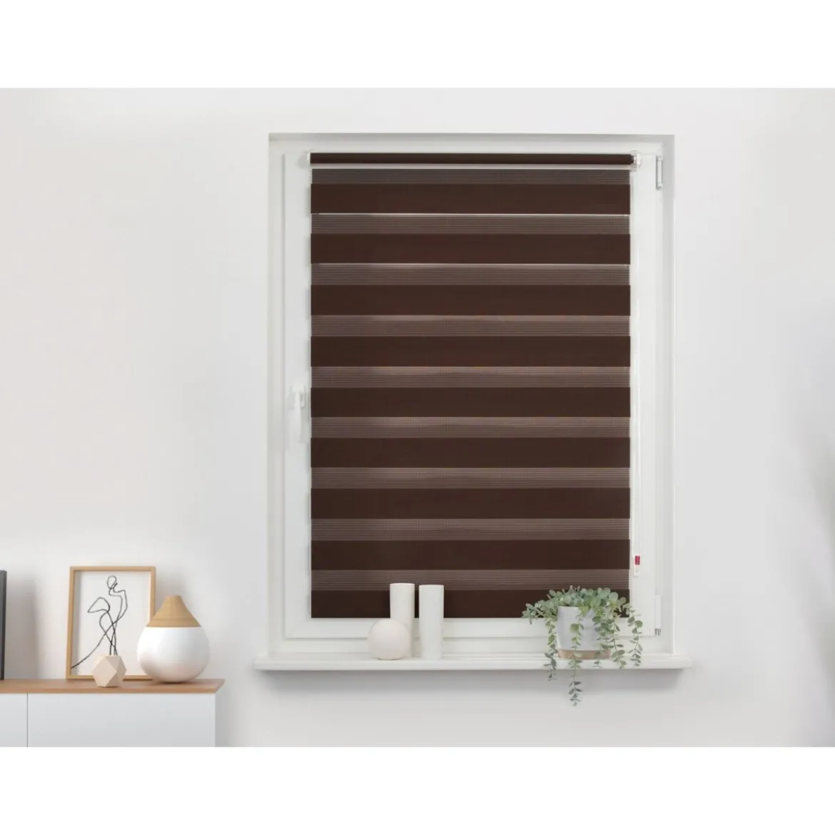LICHTBLICK Duo Rollo Klemmfix, ohne Bohren, ab 45 x 150 cm - B-Ware