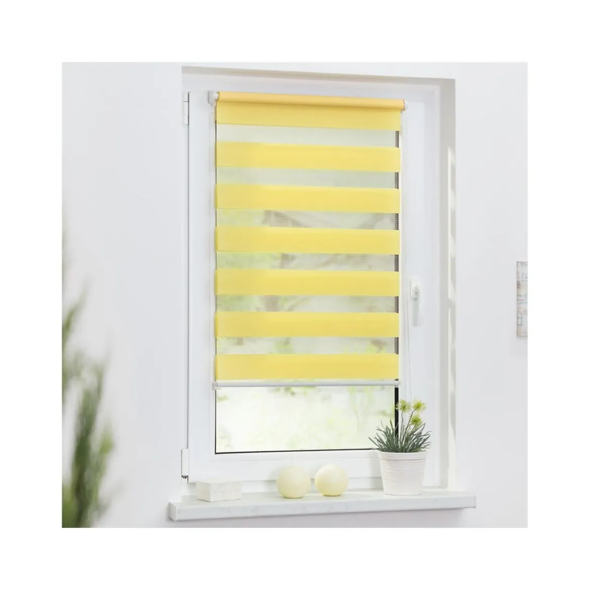 LICHTBLICK Duo Rollo Klemmfix, ohne Bohren, ab 45 x 150 cm - B-Ware