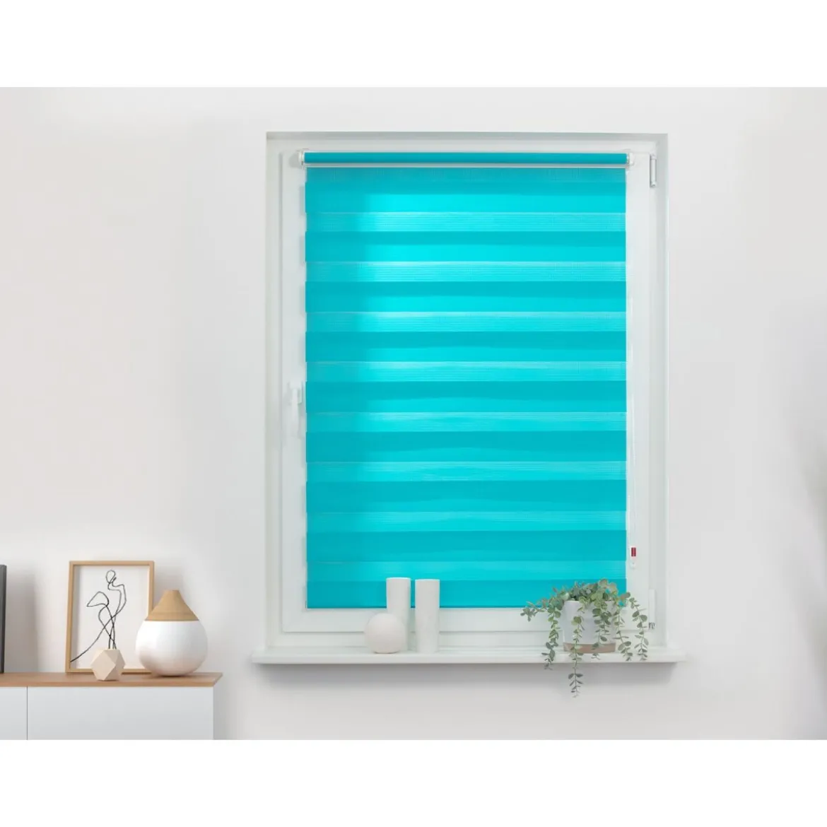 LICHTBLICK Duo Rollo Klemmfix, ohne Bohren, ab 45 x 150 cm - B-Ware