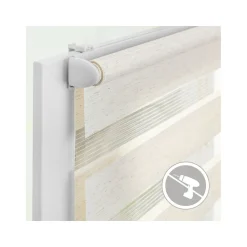 LICHTBLICK Duo Rollo Klemmfix, ohne Bohren, ab 45 x 150 cm - B-Ware
