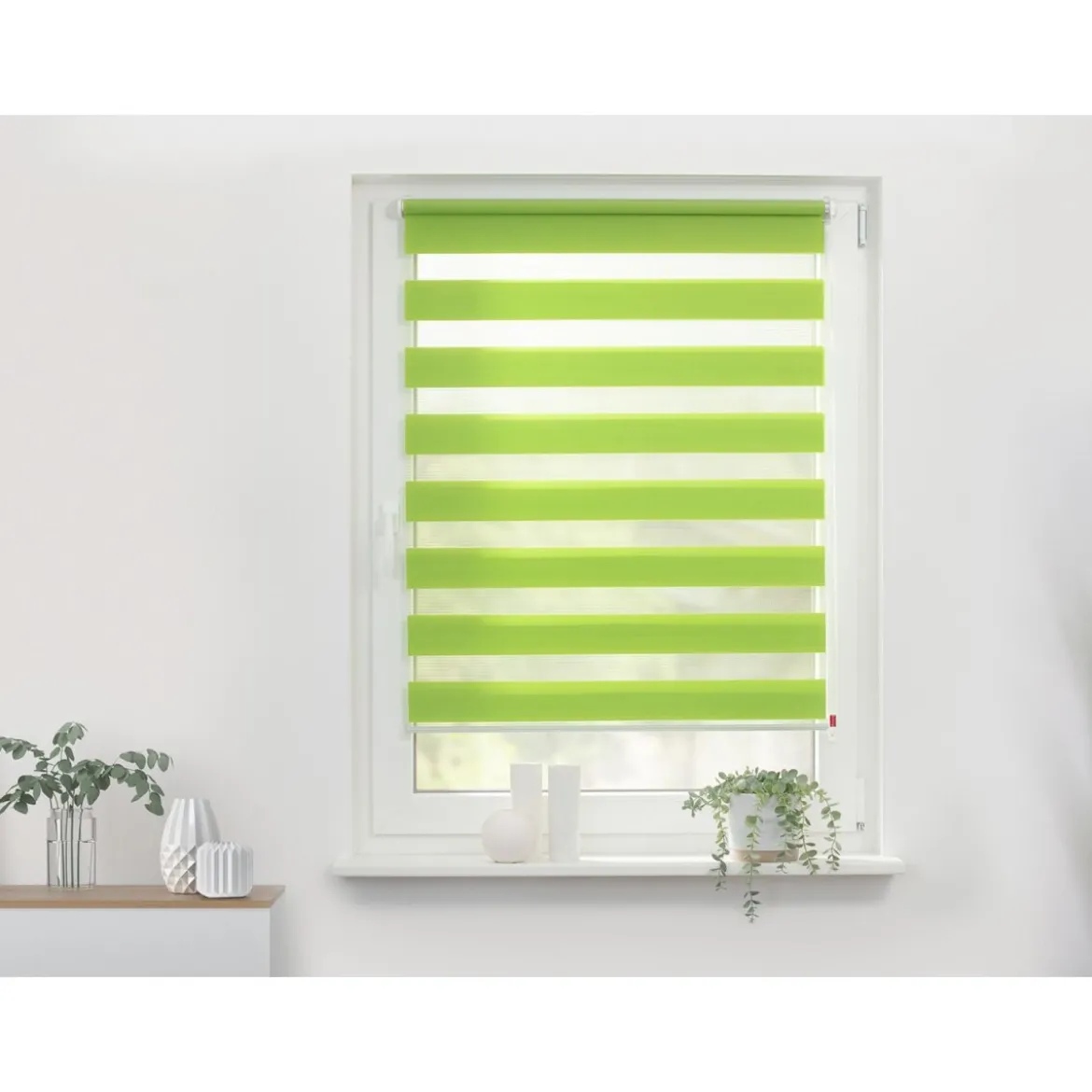 LICHTBLICK Duo Rollo Klemmfix, ohne Bohren, ab 45 x 150 cm - B-Ware
