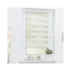 LICHTBLICK Duo Rollo Klemmfix, ohne Bohren, ab 45 x 150 cm - B-Ware