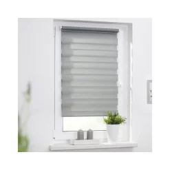 LICHTBLICK Duo Rollo Klemmfix, ohne Bohren, ab 45 x 150 cm - B-Ware