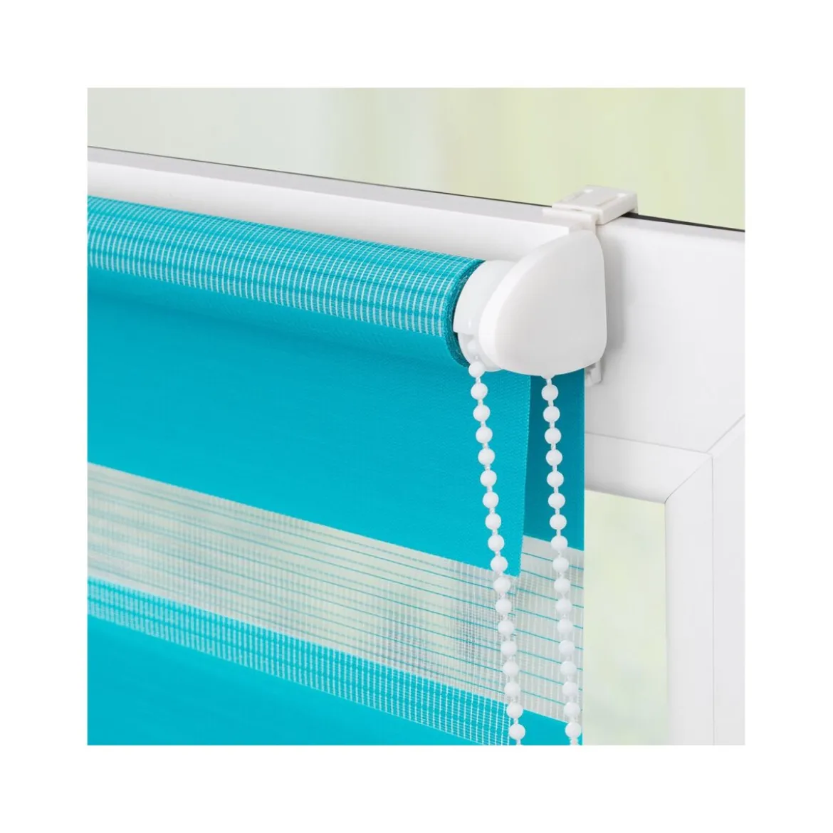 LICHTBLICK Duo Rollo Klemmfix, ohne Bohren, ab 45 x 150 cm - B-Ware