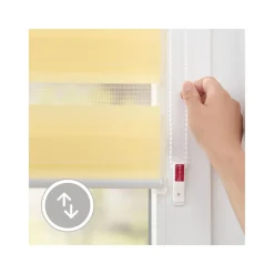 LICHTBLICK Duo Rollo Klemmfix, ohne Bohren, ab 45 x 150 cm - B-Ware