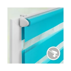LICHTBLICK Duo Rollo Klemmfix, ohne Bohren, ab 45 x 150 cm - B-Ware
