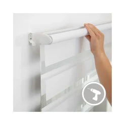 LICHTBLICK Duo Rollo Klemmfix, ohne Bohren, ab 45 x 150 cm - B-Ware